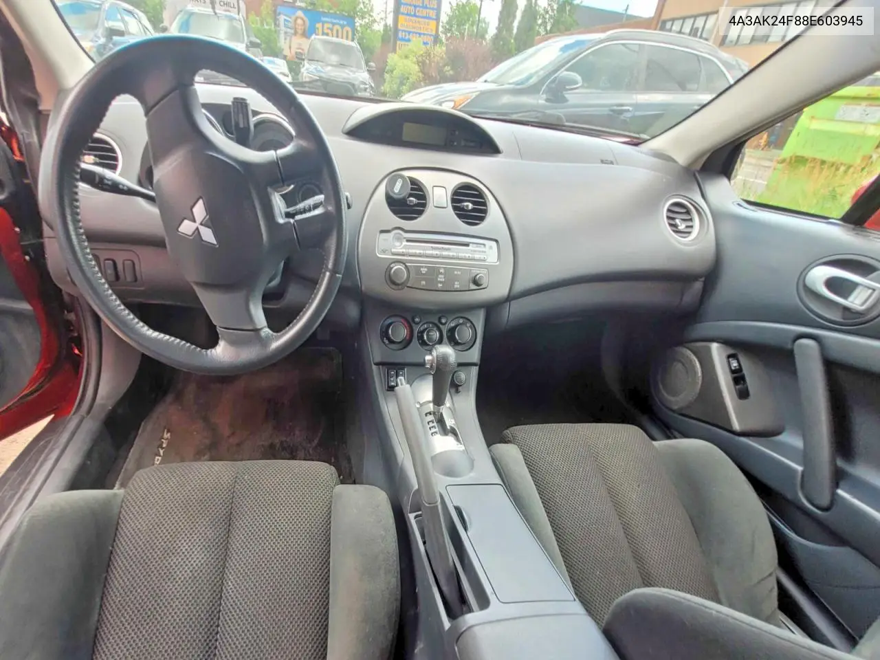 2008 Mitsubishi Eclipse Gs VIN: 4A3AK24F88E603945 Lot: 57969646