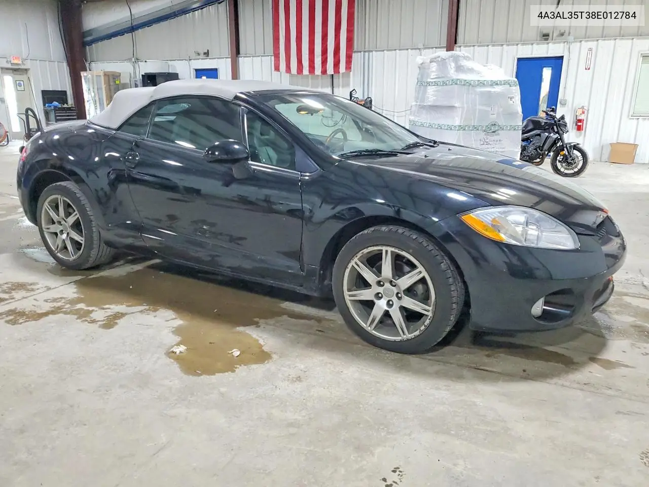2008 Mitsubishi Eclipse Spyder Gt VIN: 4A3AL35T38E012784 Lot: 58449386