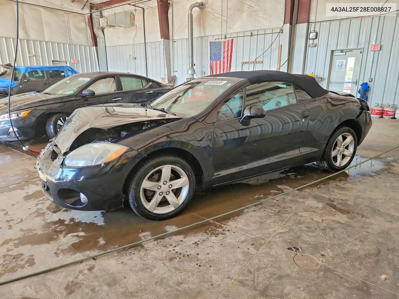 2008 Mitsubishi Eclipse Spyder Gs VIN: 4A3AL25F28E008827 Lot: 60058456