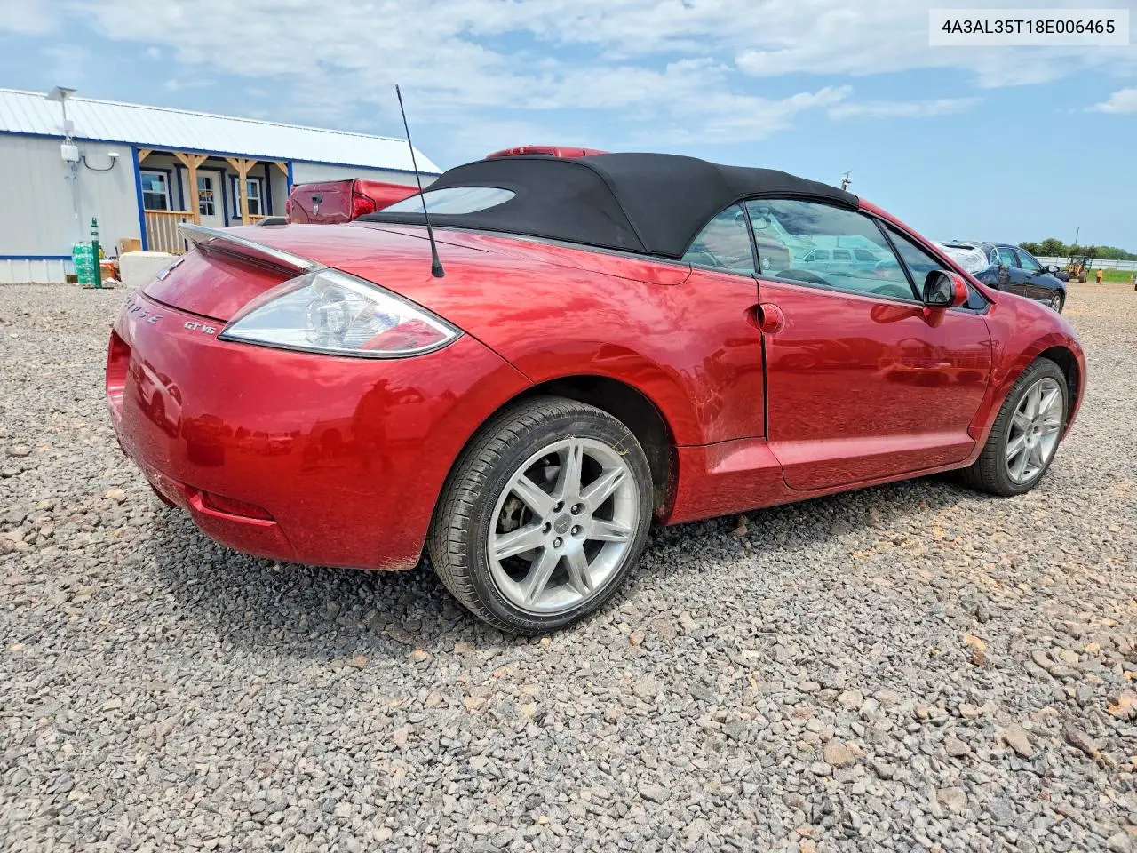 2008 Mitsubishi Eclipse Spyder Gt VIN: 4A3AL35T18E006465 Lot: 60814076