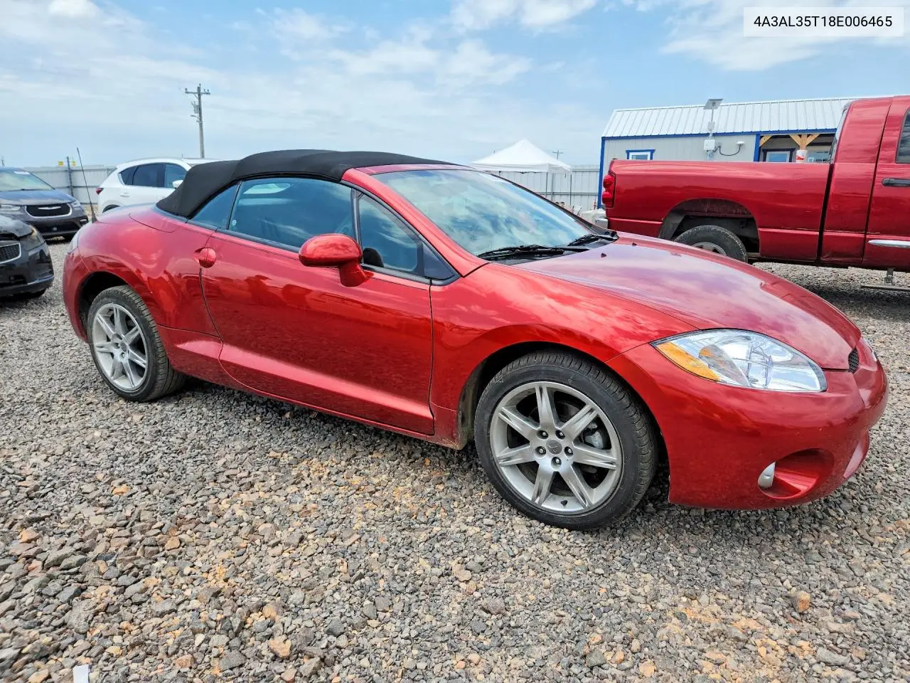 2008 Mitsubishi Eclipse Spyder Gt VIN: 4A3AL35T18E006465 Lot: 60814076