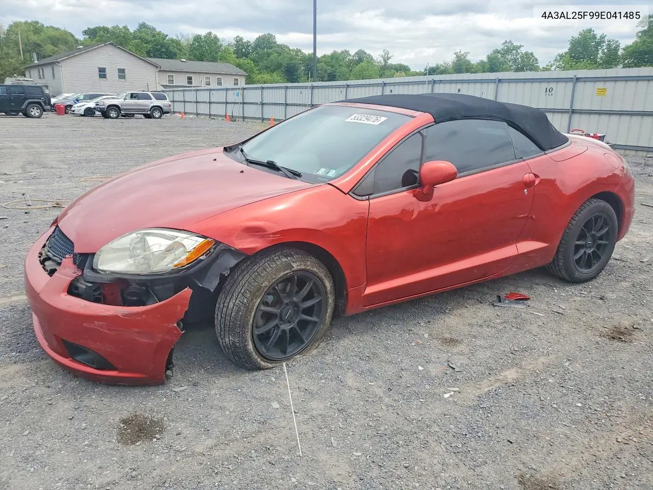 2009 Mitsubishi Eclipse Spyder Gs VIN: 4A3AL25F99E041485 Lot: 53329476