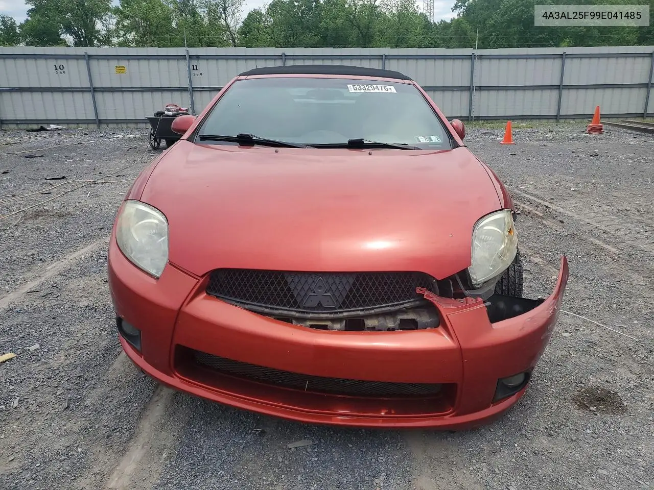 2009 Mitsubishi Eclipse Spyder Gs VIN: 4A3AL25F99E041485 Lot: 53329476
