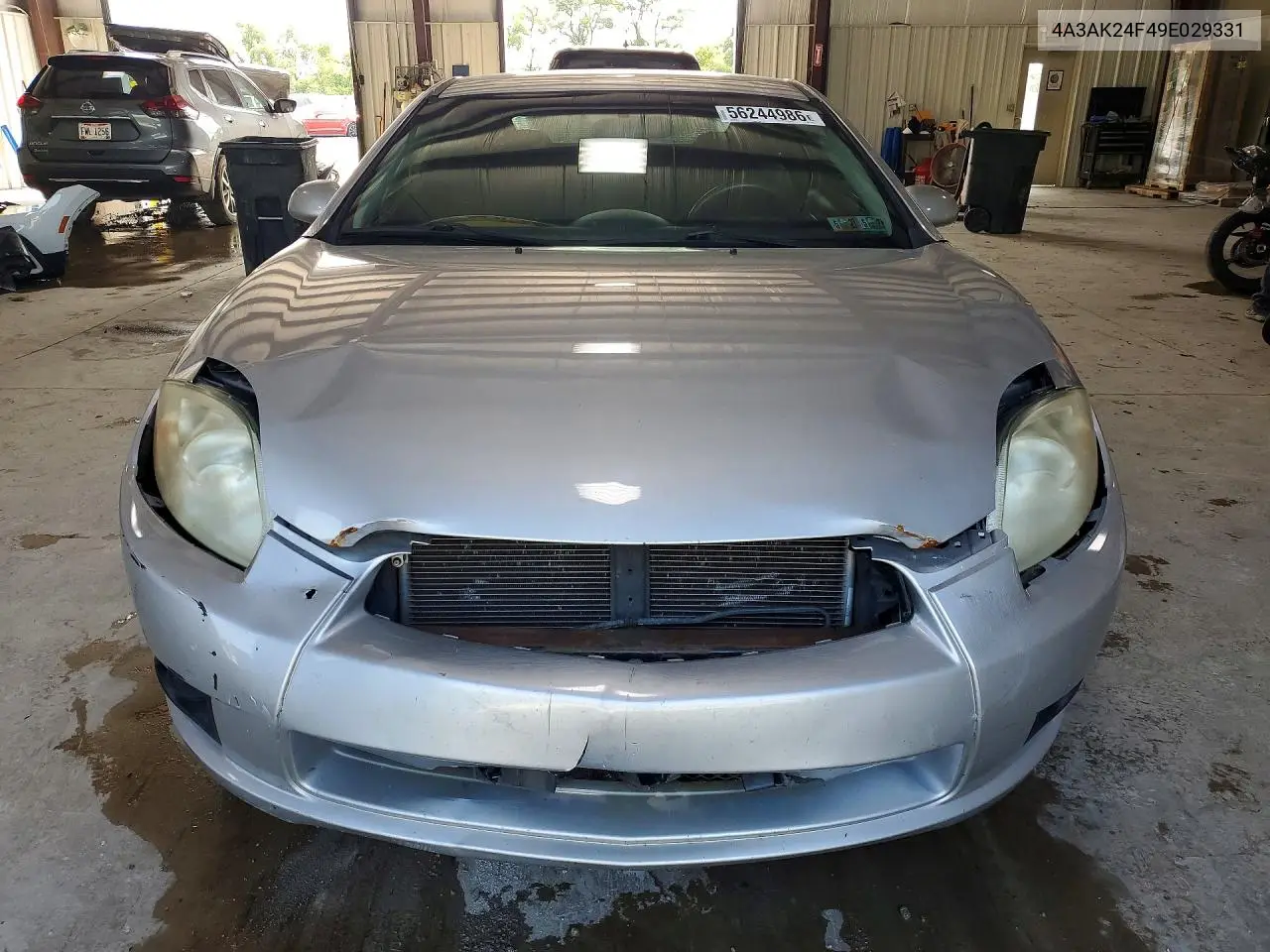 2009 Mitsubishi Eclipse Gs VIN: 4A3AK24F49E029331 Lot: 56244986