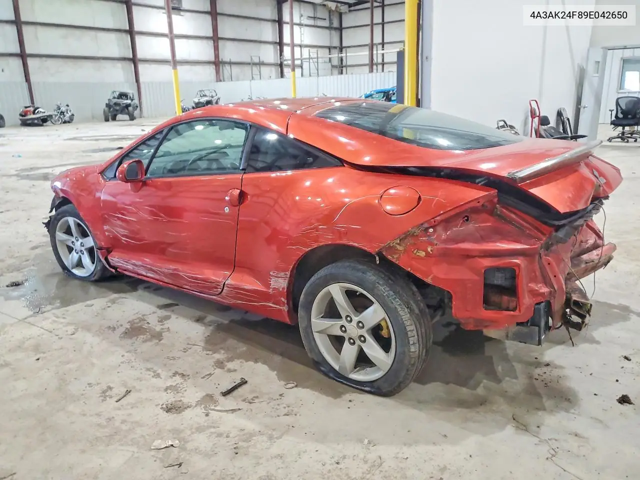 2009 Mitsubishi Eclipse Gs VIN: 4A3AK24F89E042650 Lot: 56819246