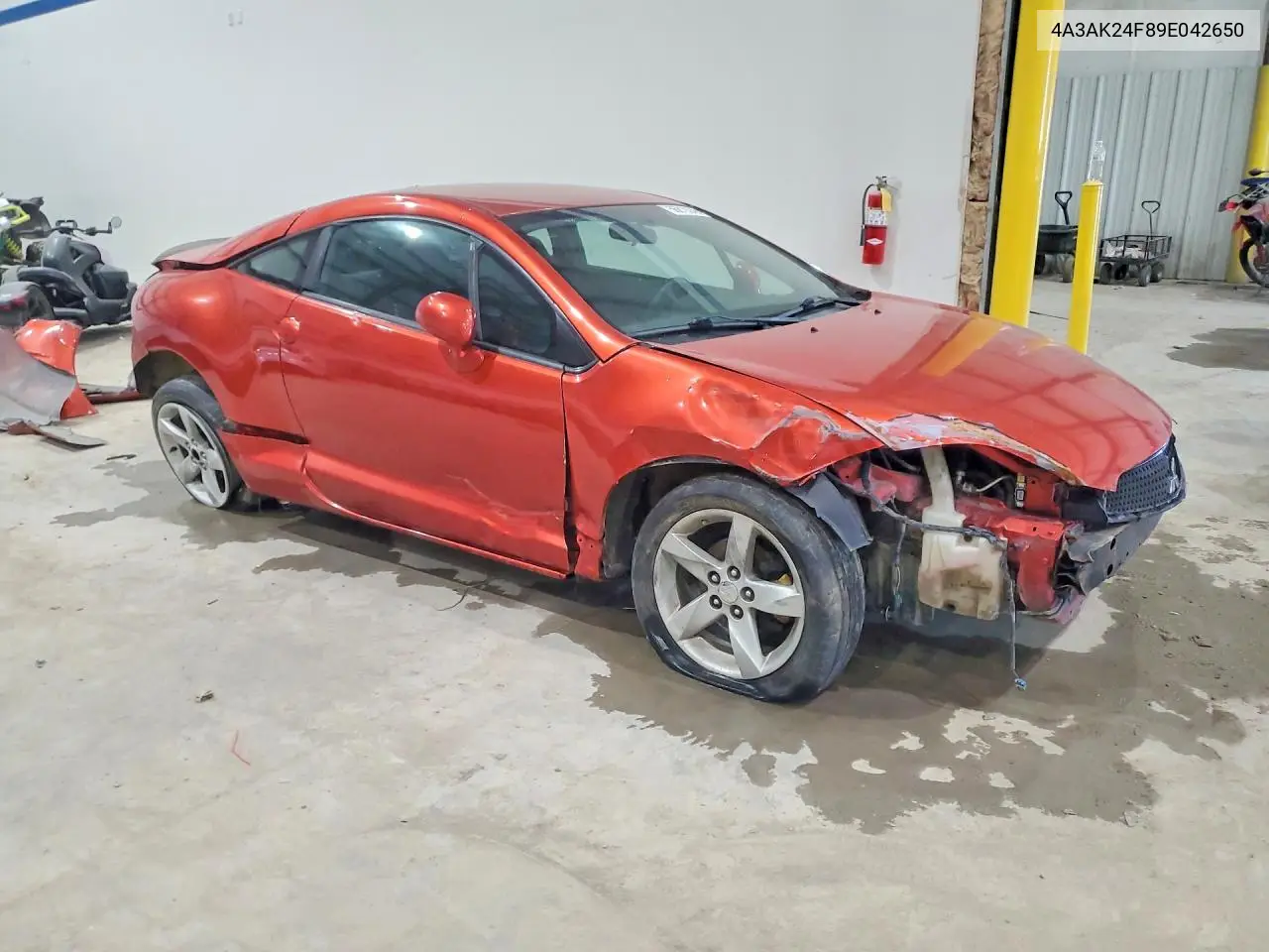 2009 Mitsubishi Eclipse Gs VIN: 4A3AK24F89E042650 Lot: 56819246