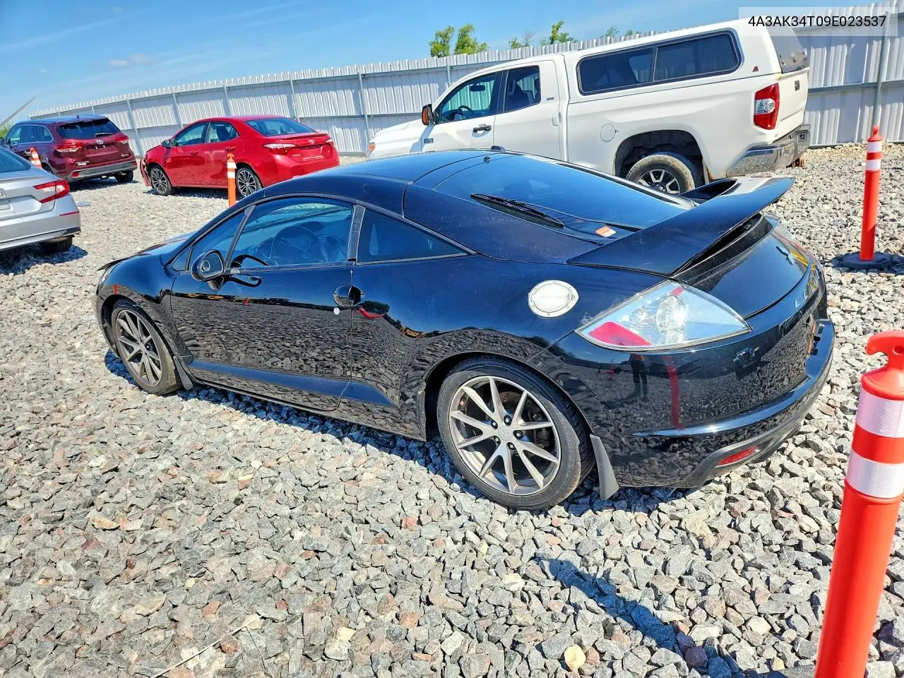 2009 Mitsubishi Eclipse Gt VIN: 4A3AK34T09E023537 Lot: 60556016
