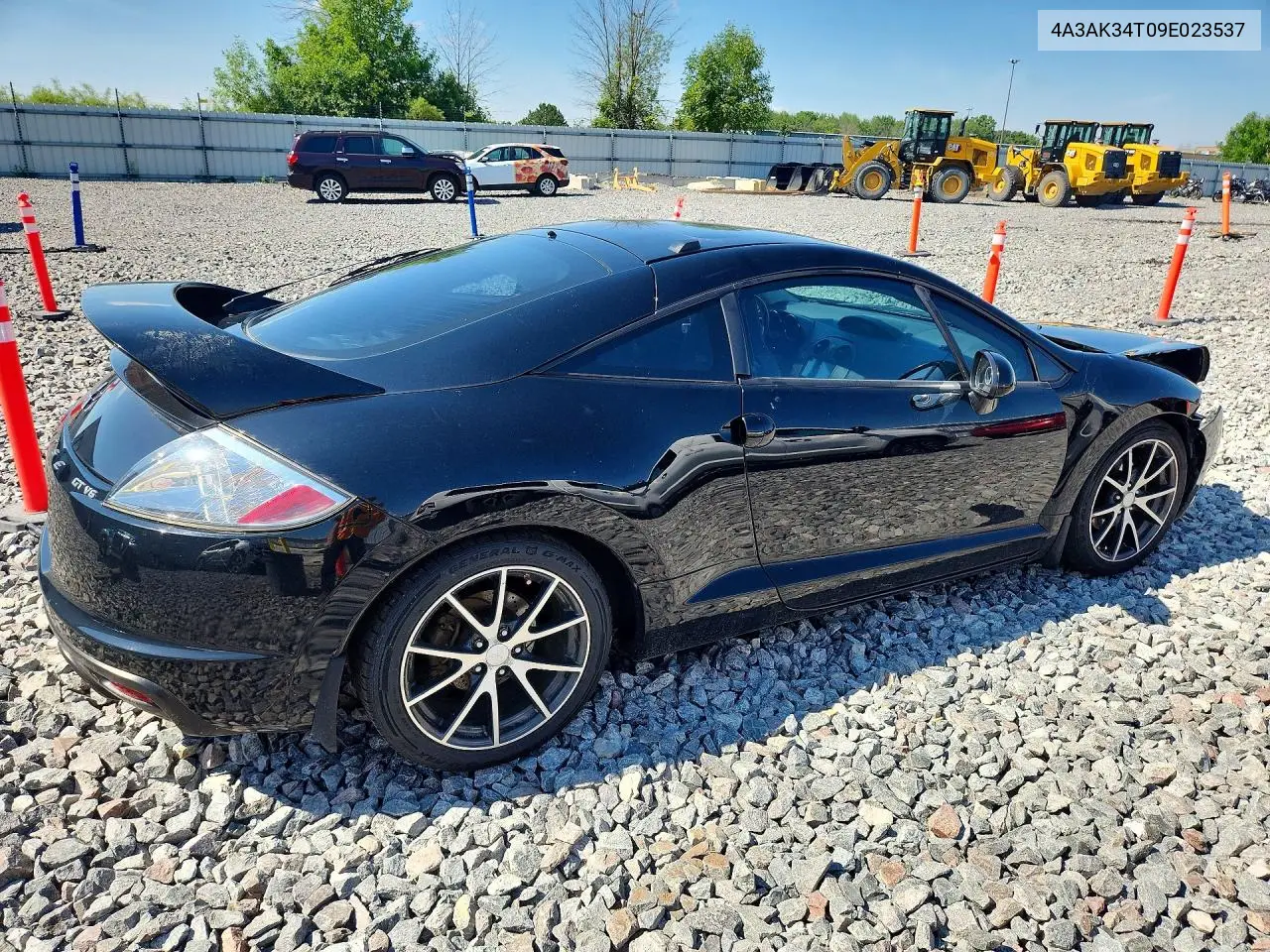 2009 Mitsubishi Eclipse Gt VIN: 4A3AK34T09E023537 Lot: 60556016