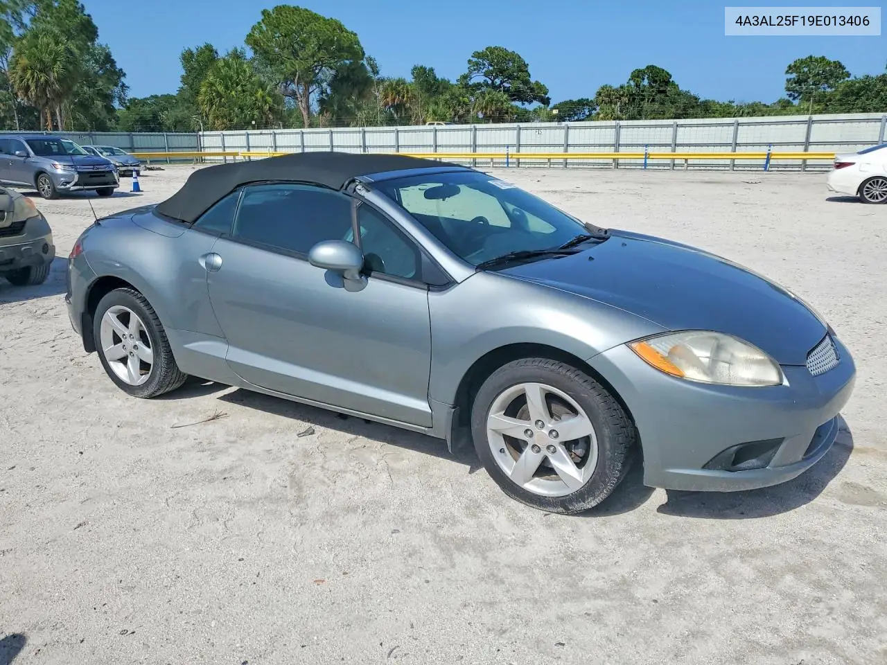 2009 Mitsubishi Eclipse Spyder Gs VIN: 4A3AL25F19E013406 Lot: 60776056