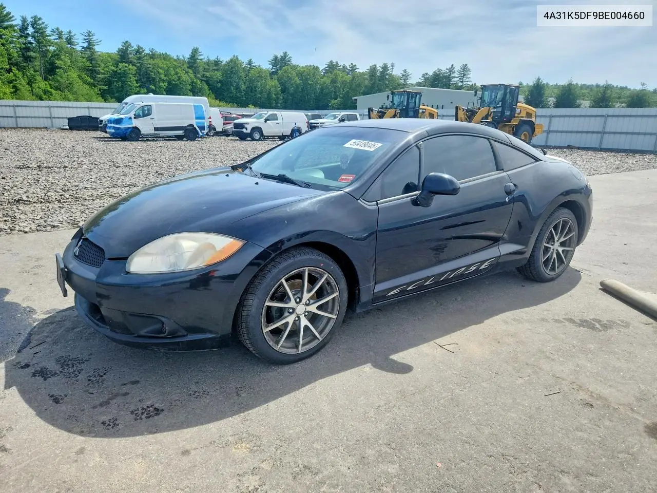 2011 Mitsubishi Eclipse Gs Sport VIN: 4A31K5DF9BE004660 Lot: 56449046
