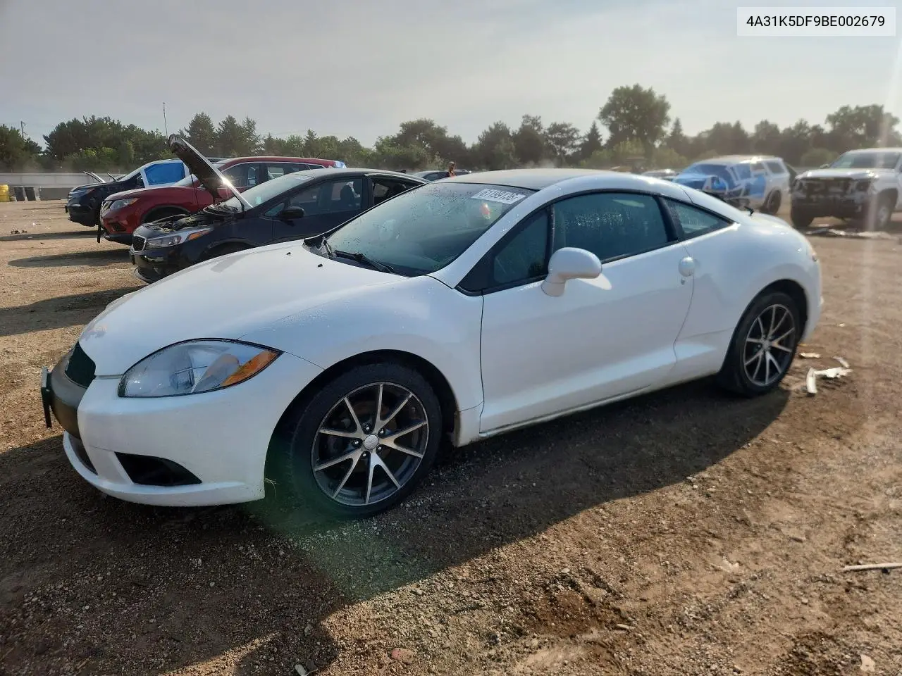 2011 Mitsubishi Eclipse Gs Sport VIN: 4A31K5DF9BE002679 Lot: 61199136
