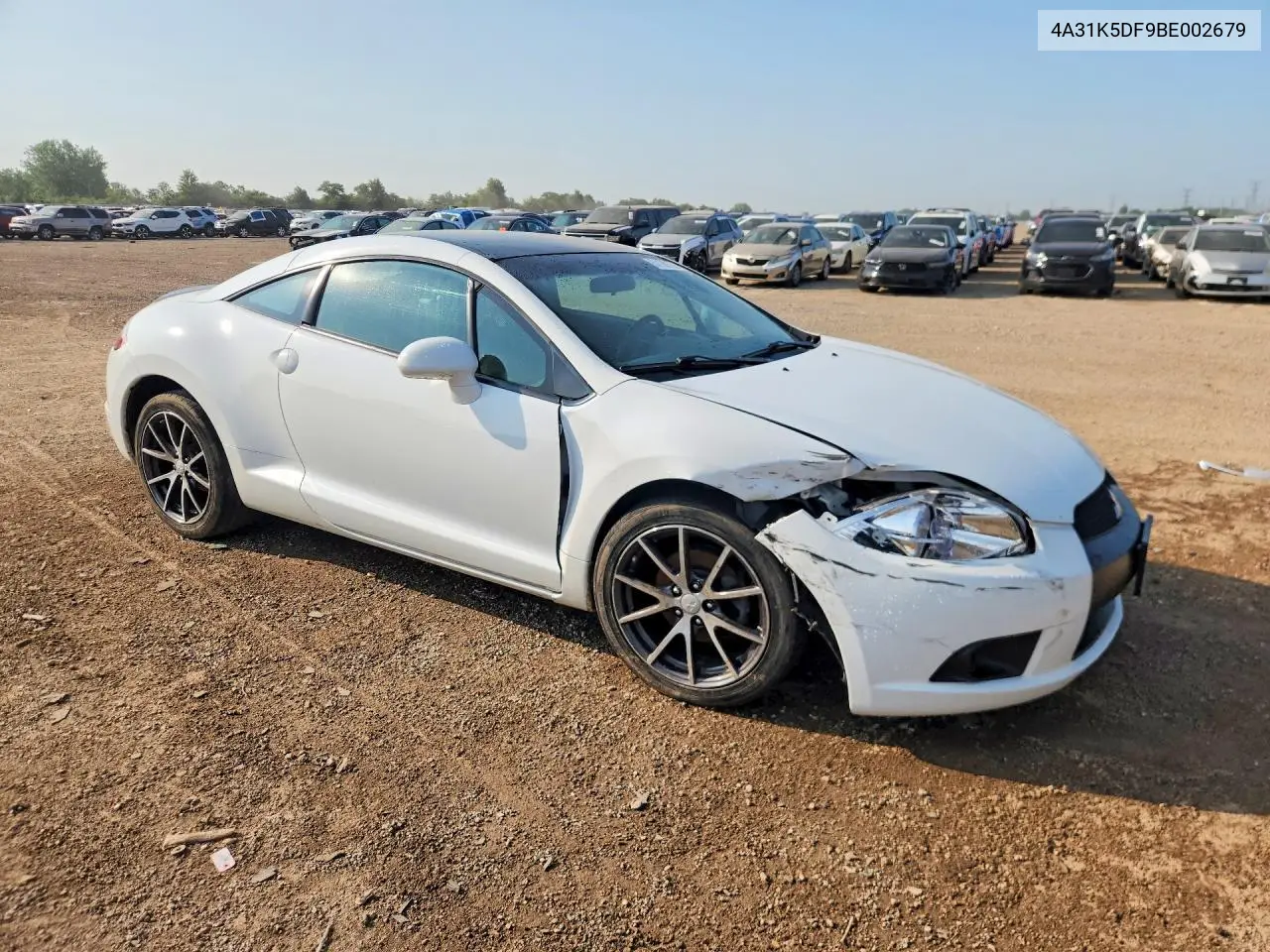 2011 Mitsubishi Eclipse Gs Sport VIN: 4A31K5DF9BE002679 Lot: 61199136