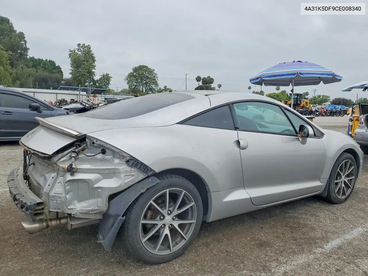 2012 Mitsubishi Eclipse Gs Sport VIN: 4A31K5DF9CE008340 Lot: 53278796