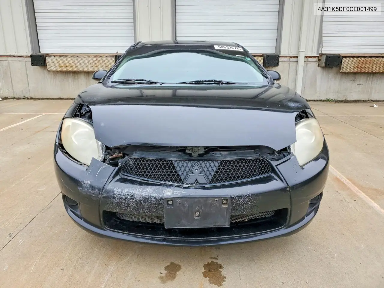 2012 Mitsubishi Eclipse Gs Sport VIN: 4A31K5DF0CE001499 Lot: 54632676