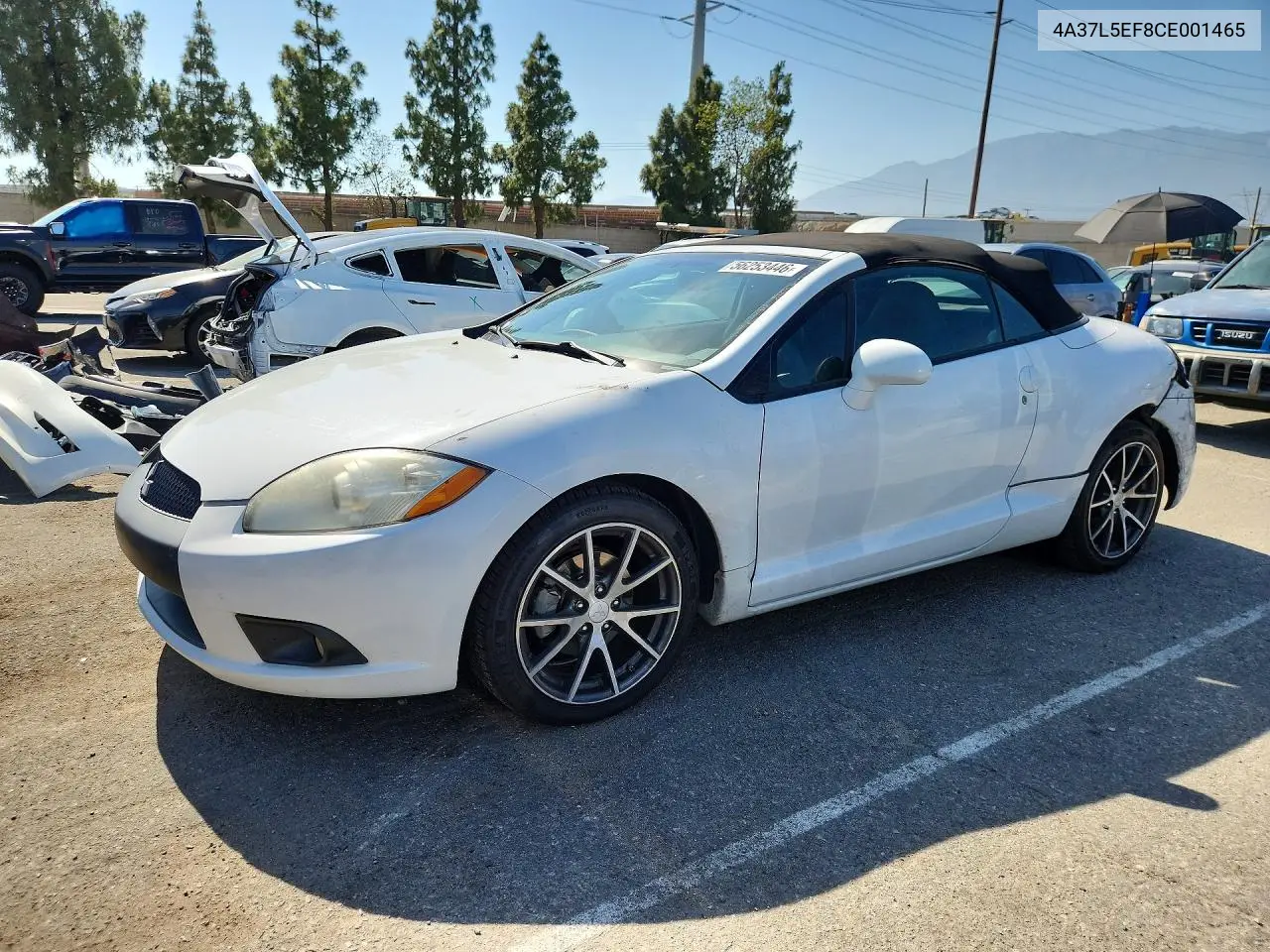 2012 Mitsubishi Eclipse Spyder Gs VIN: 4A37L5EF8CE001465 Lot: 56253446