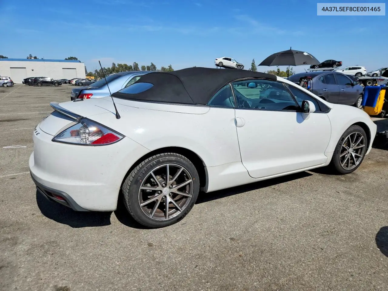 2012 Mitsubishi Eclipse Spyder Gs VIN: 4A37L5EF8CE001465 Lot: 56253446