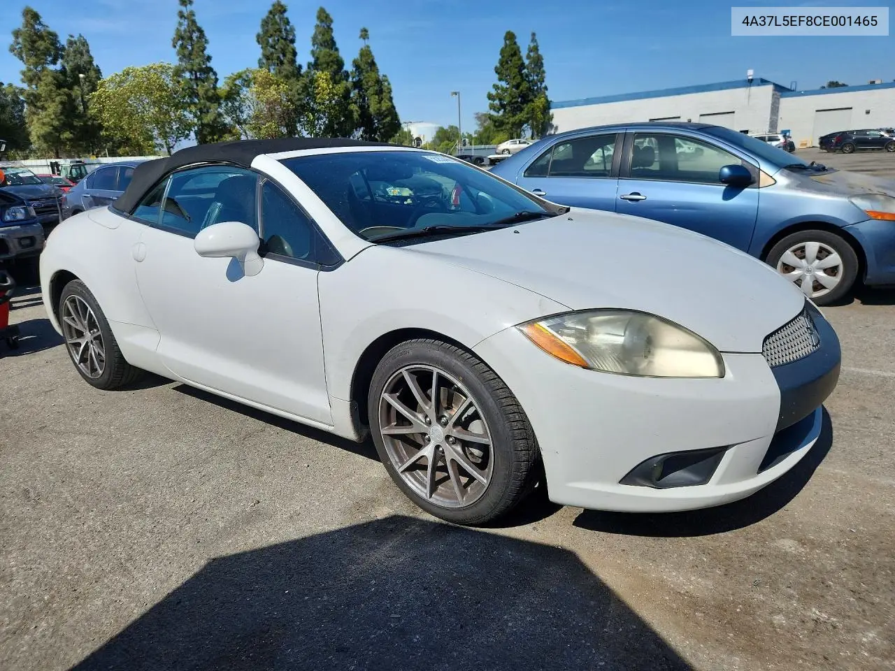 2012 Mitsubishi Eclipse Spyder Gs VIN: 4A37L5EF8CE001465 Lot: 56253446