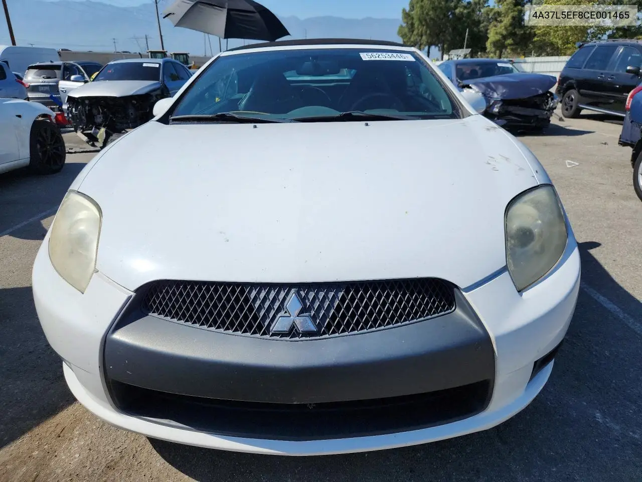 2012 Mitsubishi Eclipse Spyder Gs VIN: 4A37L5EF8CE001465 Lot: 56253446