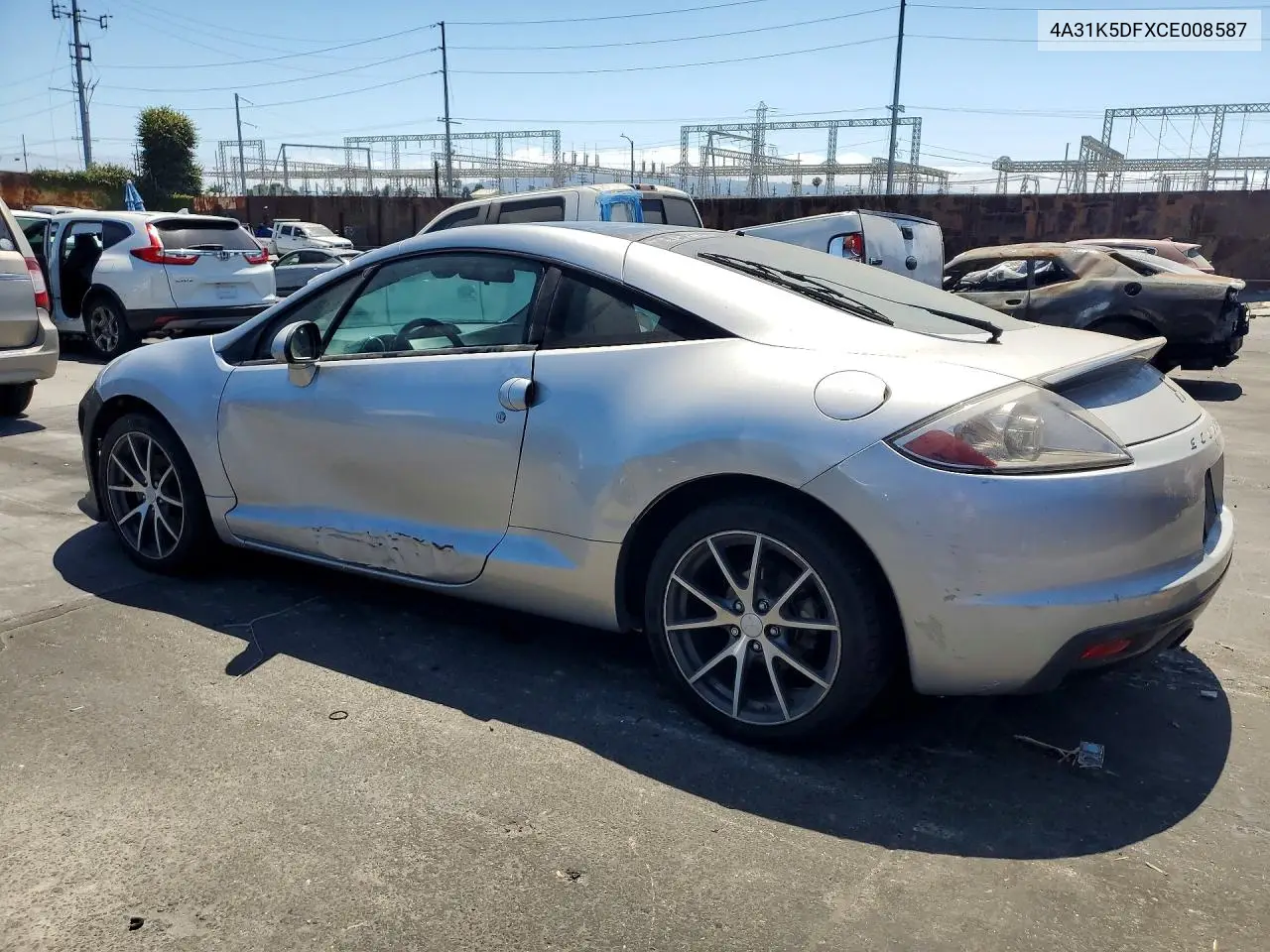 2012 Mitsubishi Eclipse Gs Sport VIN: 4A31K5DFXCE008587 Lot: 57856416