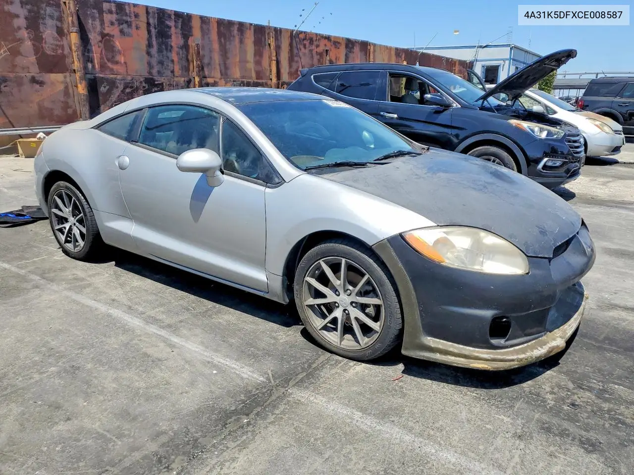 2012 Mitsubishi Eclipse Gs Sport VIN: 4A31K5DFXCE008587 Lot: 57856416