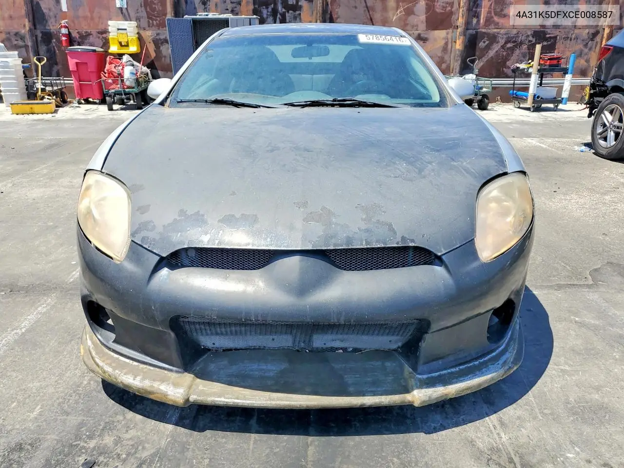 2012 Mitsubishi Eclipse Gs Sport VIN: 4A31K5DFXCE008587 Lot: 57856416