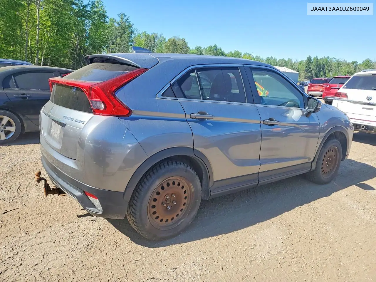 2018 Mitsubishi Eclipse Cross Es VIN: JA4AT3AA0JZ609049 Lot: 55325506