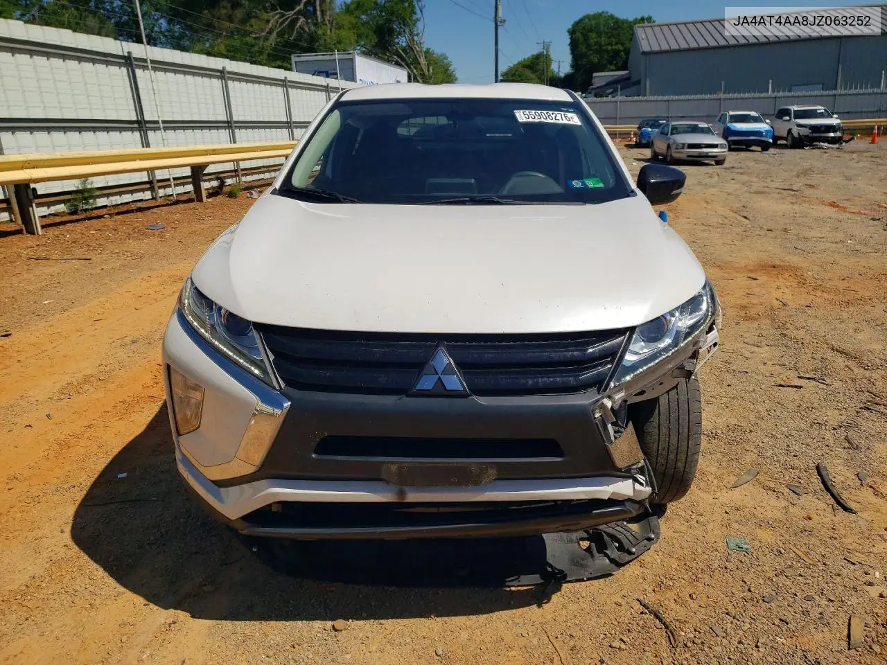 2018 Mitsubishi Eclipse Cross Le VIN: JA4AT4AA8JZ063252 Lot: 55908276