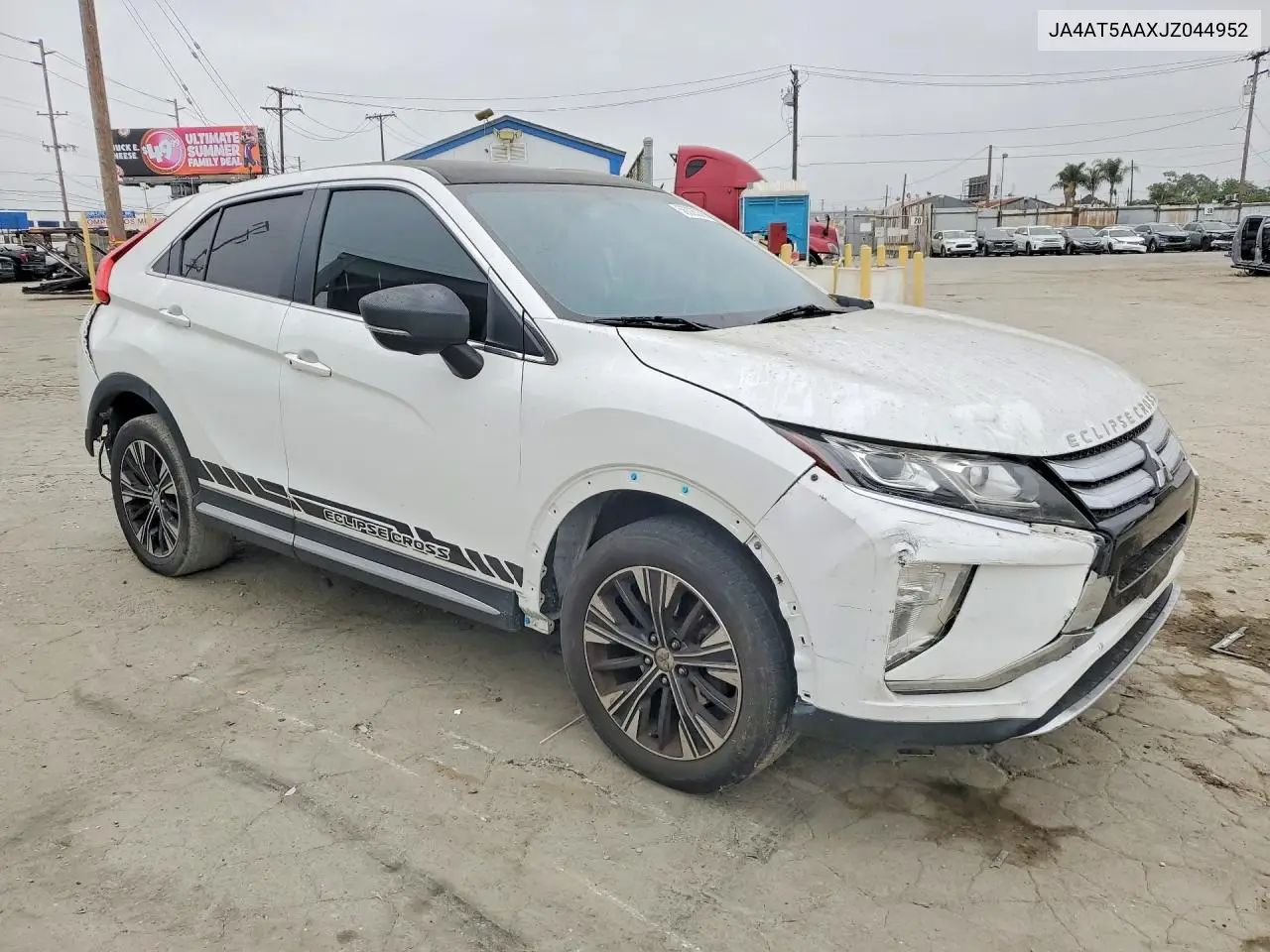 2018 Mitsubishi Eclipse Cross Se VIN: JA4AT5AAXJZ044952 Lot: 56326336