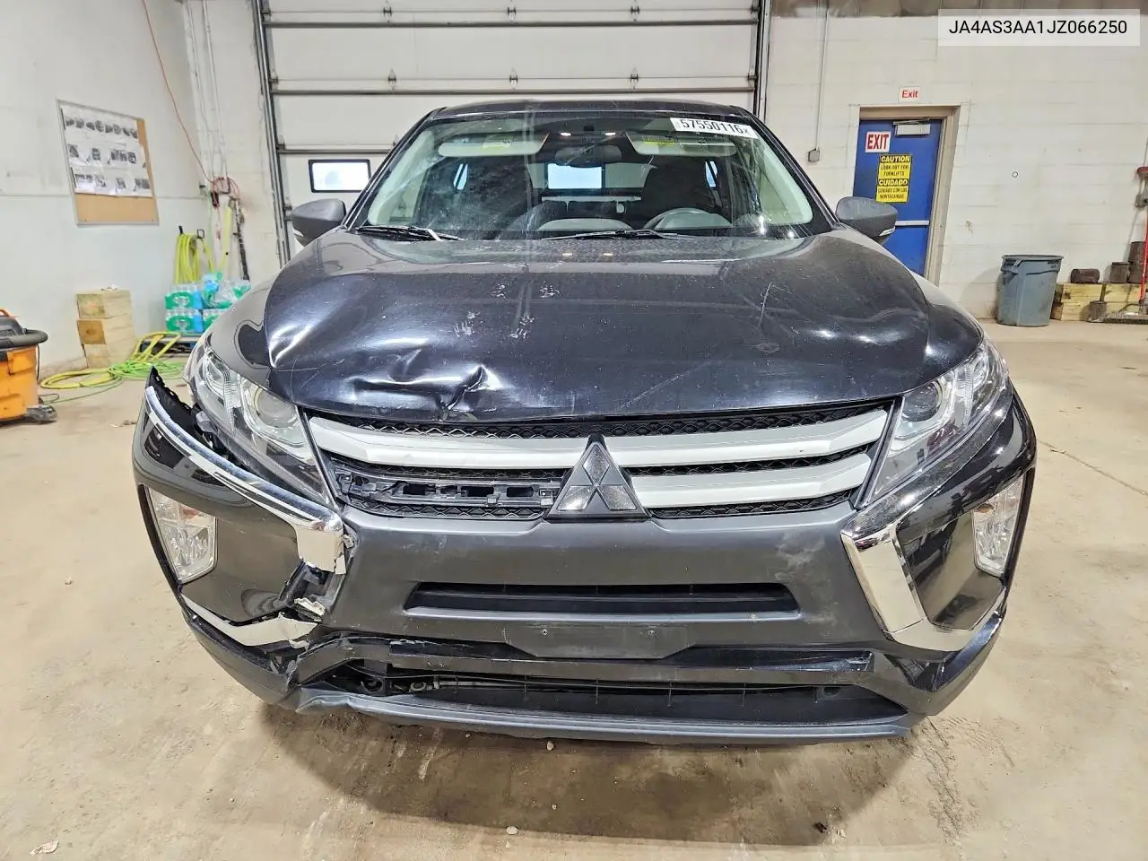 2018 Mitsubishi Eclipse Cross Es VIN: JA4AS3AA1JZ066250 Lot: 57550116