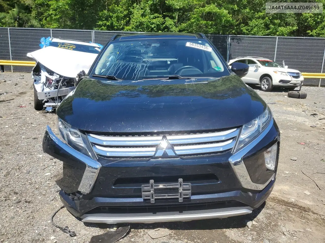2018 Mitsubishi Eclipse Cross Se VIN: JA4AT5AA4JZ049659 Lot: 58353436