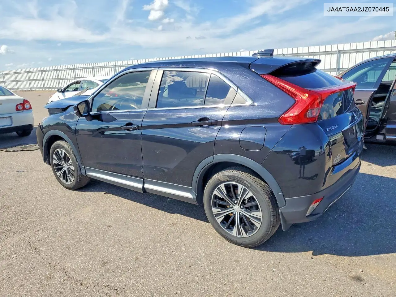 2018 Mitsubishi Eclipse Cross Black VIN: JA4AT5AA2JZ070445 Lot: 59326356