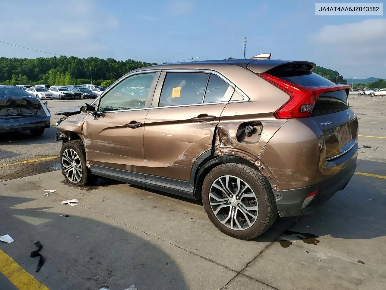 2018 Mitsubishi Eclipse Cross Le VIN: JA4AT4AA6JZ043582 Lot: 59806916