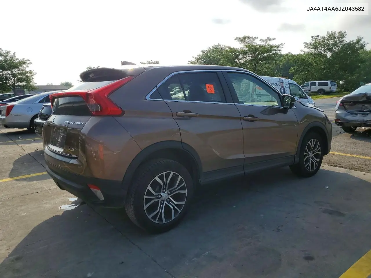 2018 Mitsubishi Eclipse Cross Le VIN: JA4AT4AA6JZ043582 Lot: 59806916