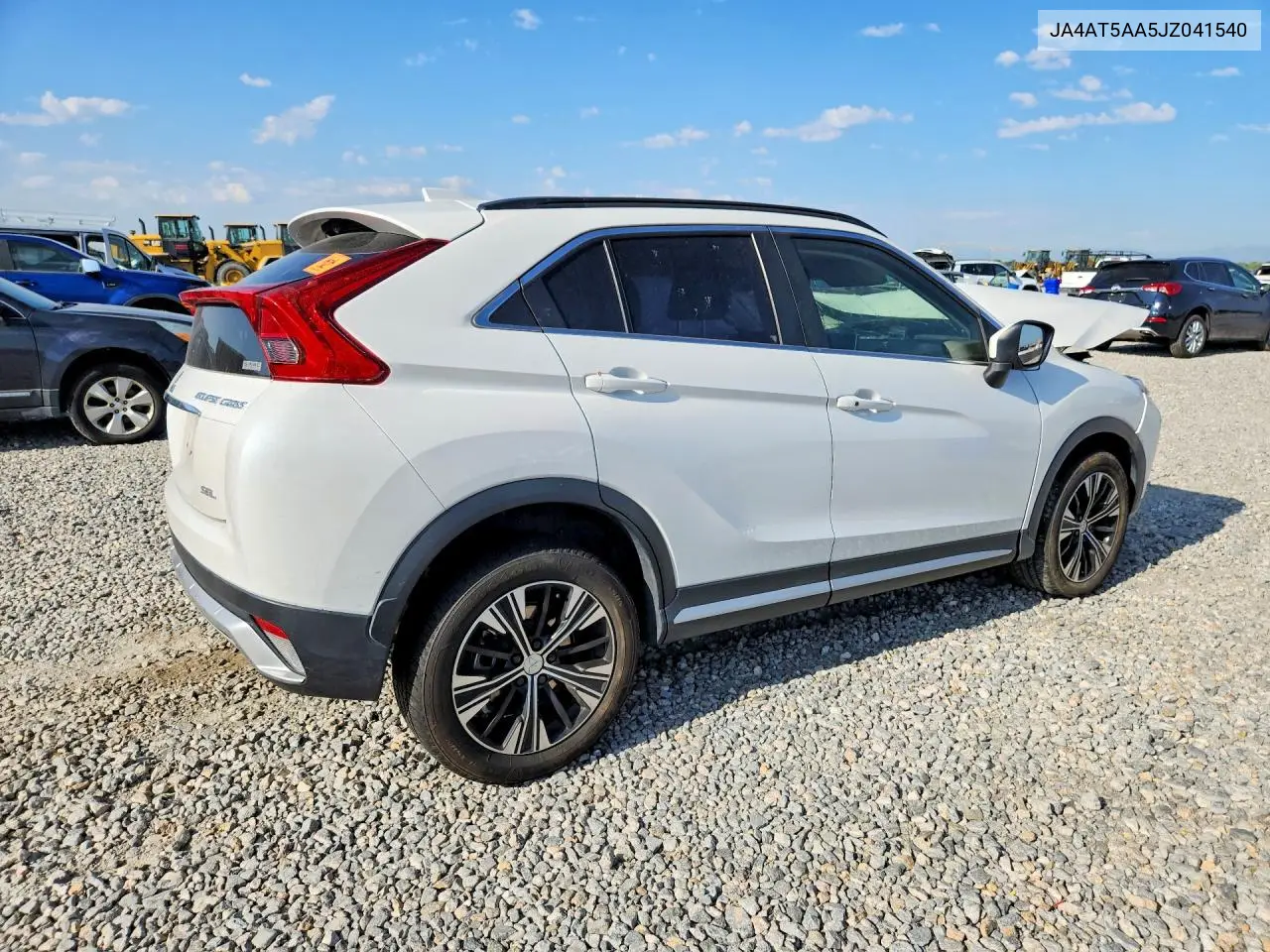 2018 Mitsubishi Eclipse Cross Se/Sel VIN: JA4AT5AA5JZ041540 Lot: 61083146