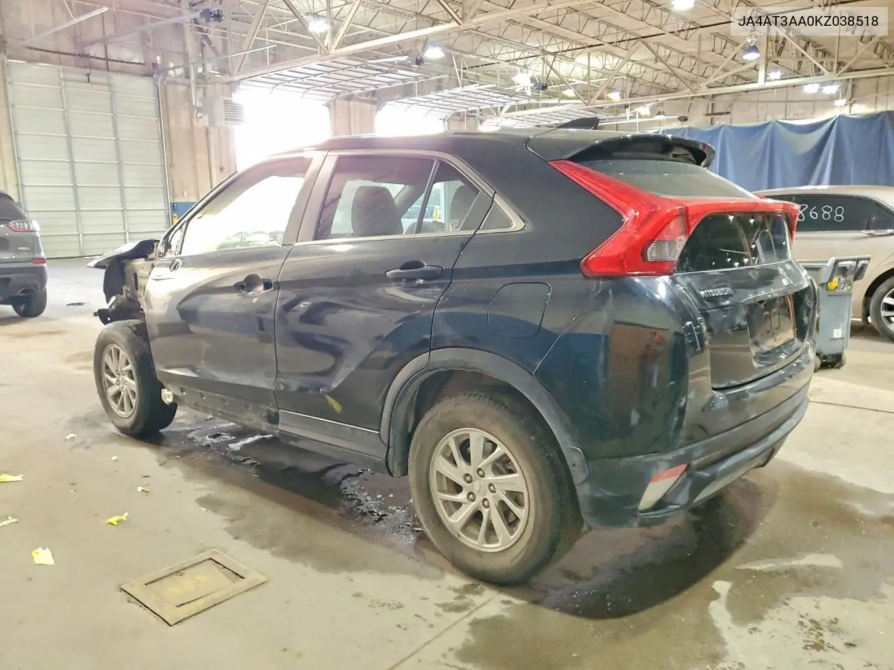 2019 Mitsubishi Eclipse Cross Es VIN: JA4AT3AA0KZ038518 Lot: 51070756