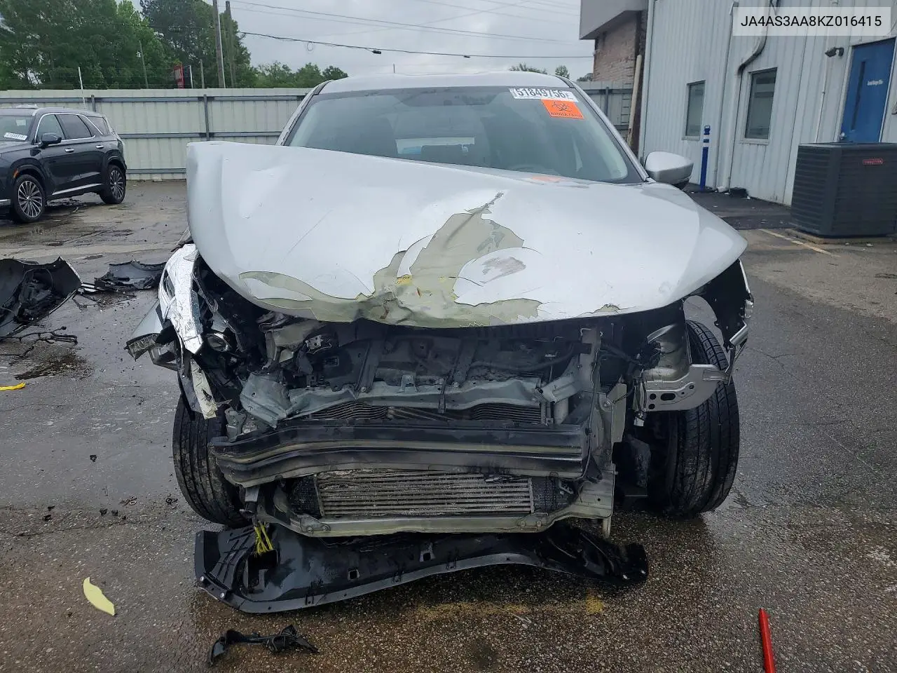 2019 Mitsubishi Eclipse Cross Es VIN: JA4AS3AA8KZ016415 Lot: 51849756