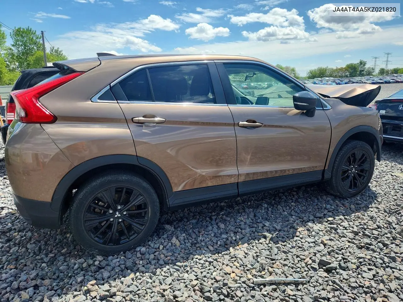 2019 Mitsubishi Eclipse Cross Le VIN: JA4AT4AA5KZ021820 Lot: 52550706