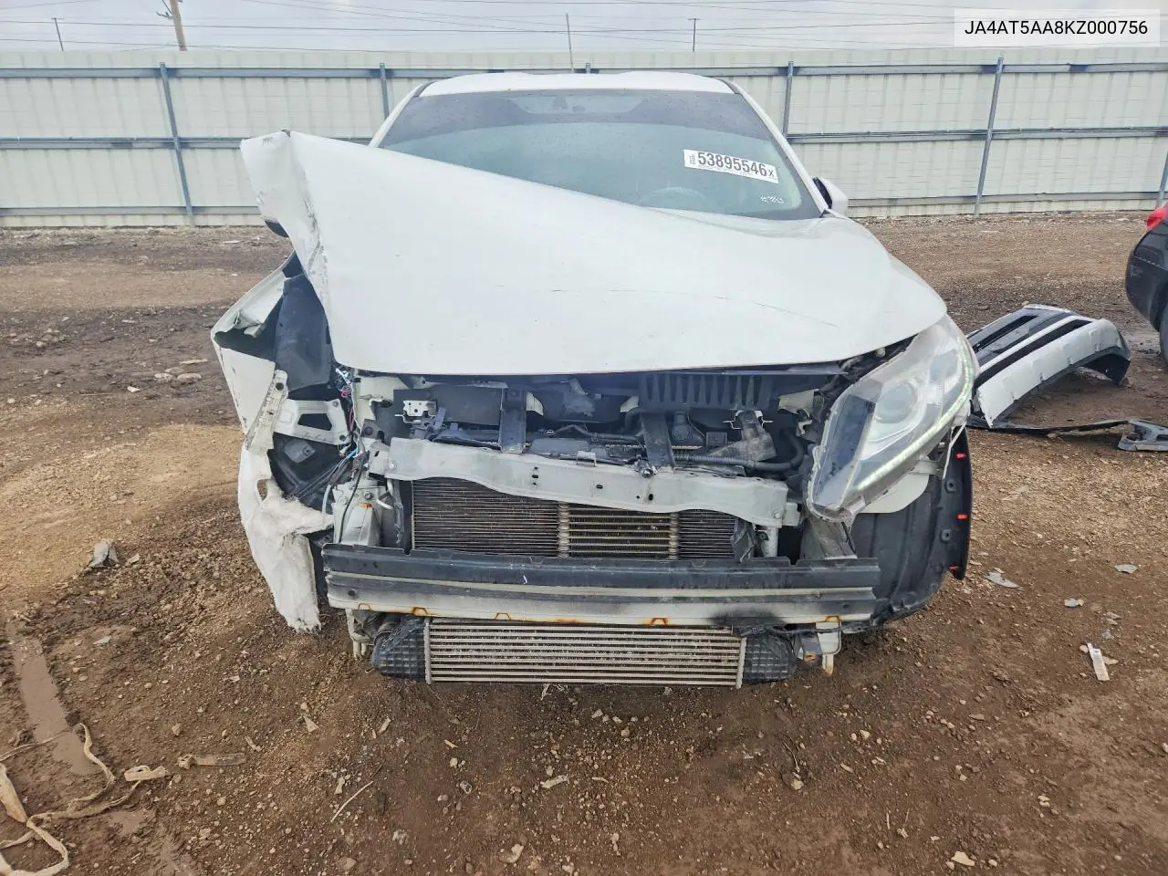 2019 Mitsubishi Eclipse Cross Se VIN: JA4AT5AA8KZ000756 Lot: 53895546