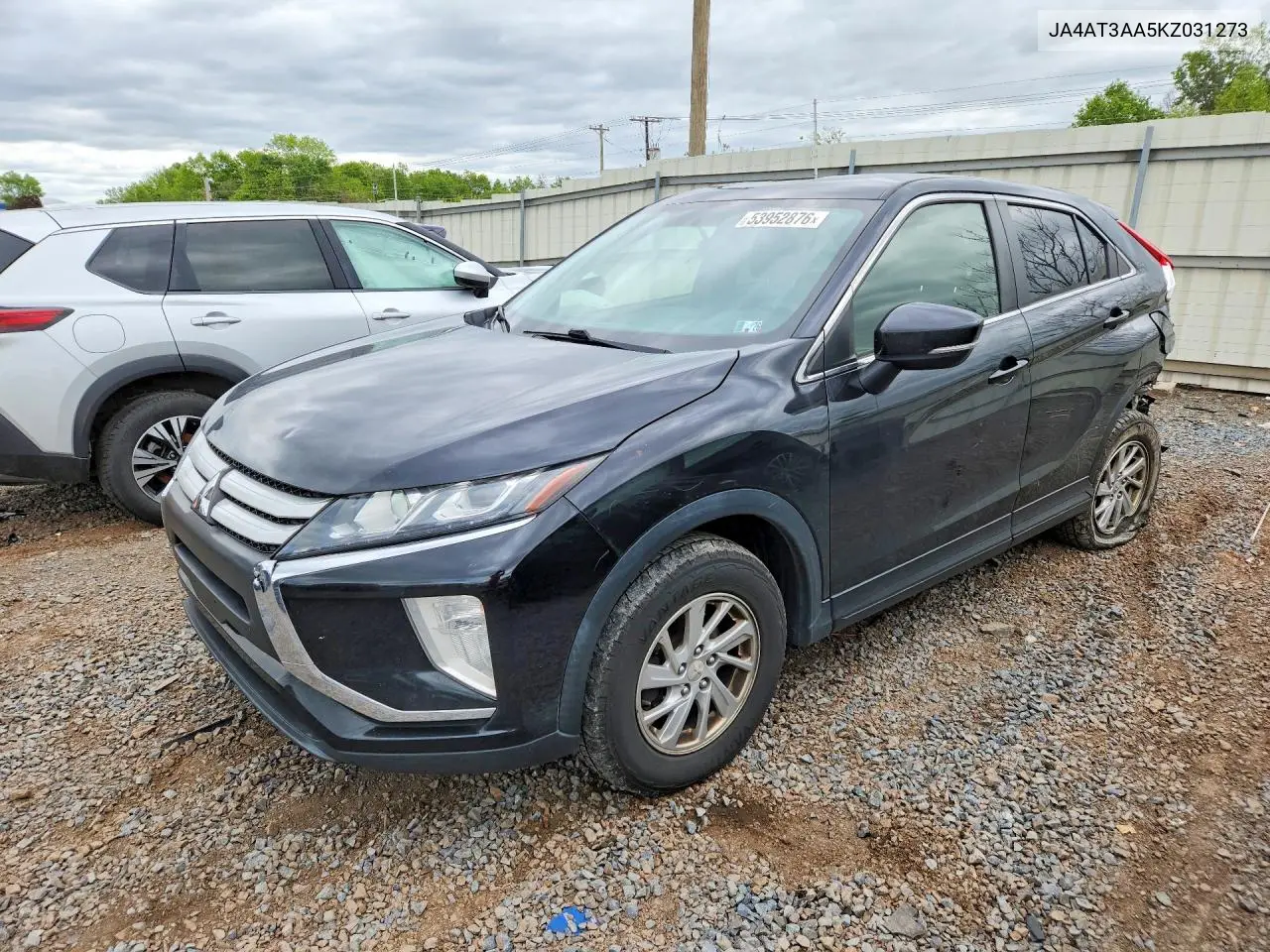 2019 Mitsubishi Eclipse Cross Es VIN: JA4AT3AA5KZ031273 Lot: 53952876