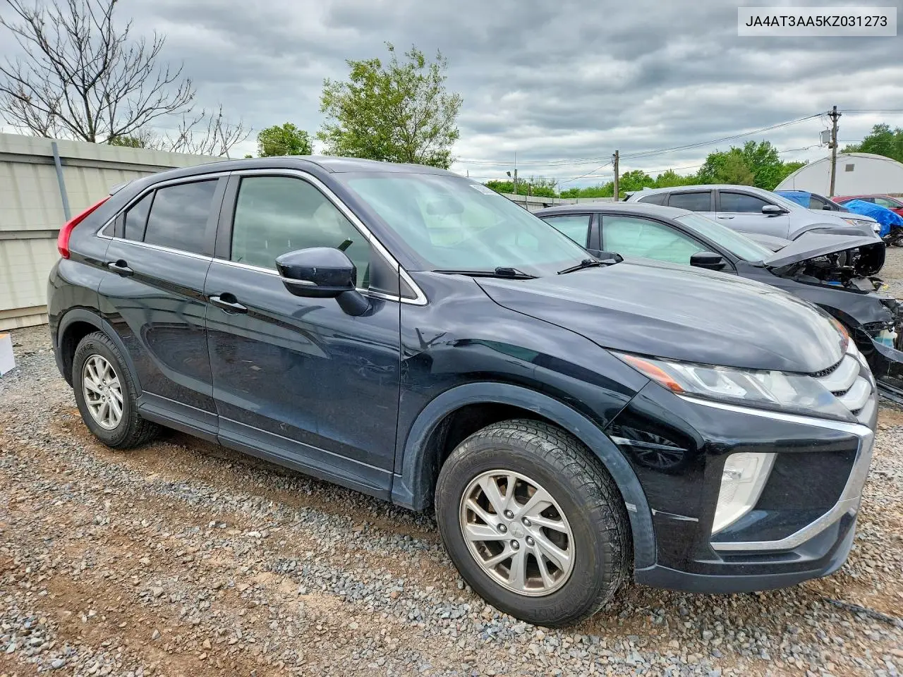 2019 Mitsubishi Eclipse Cross Es VIN: JA4AT3AA5KZ031273 Lot: 53952876