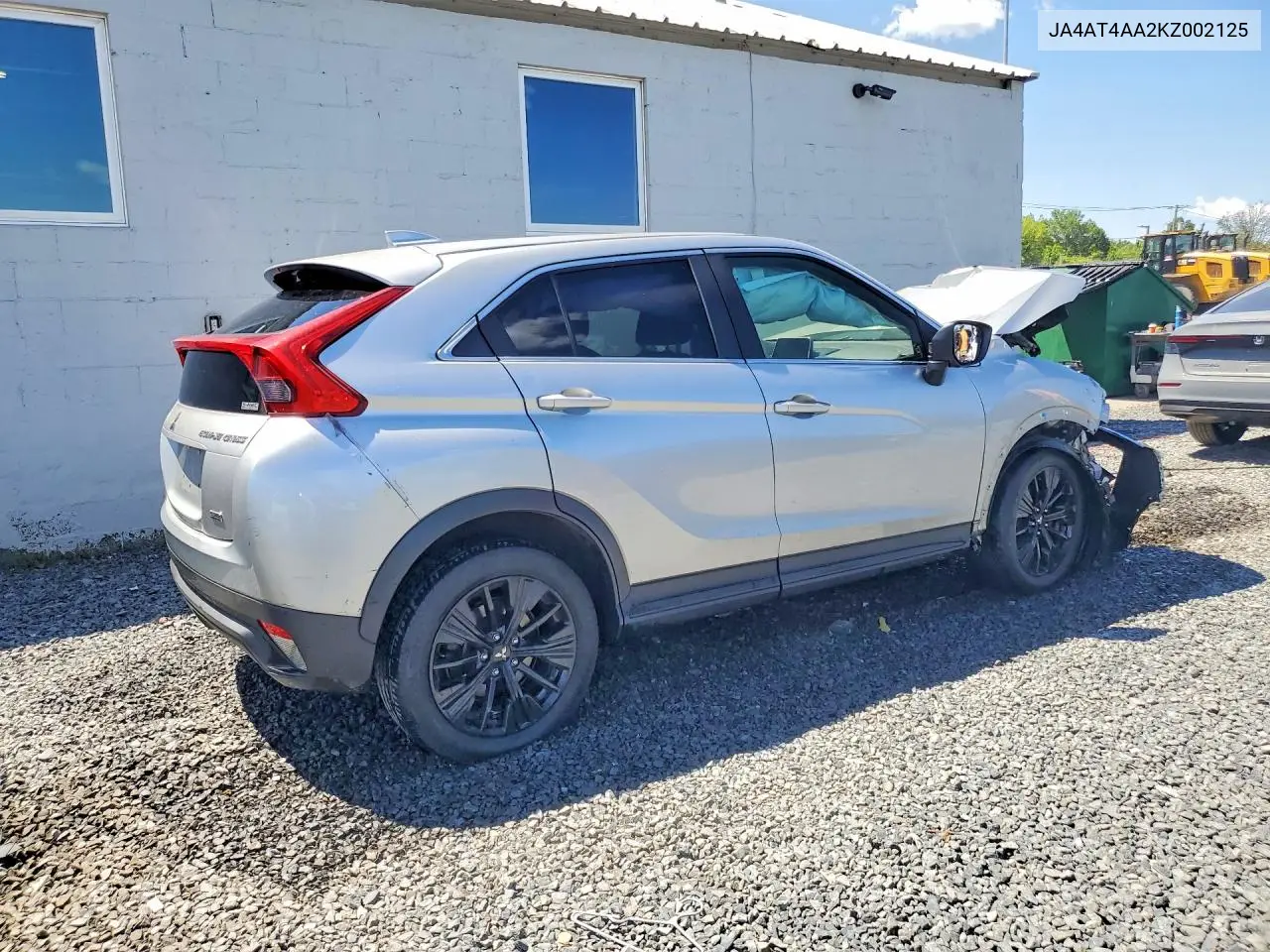 2019 Mitsubishi Eclipse Cross Le VIN: JA4AT4AA2KZ002125 Lot: 54550016