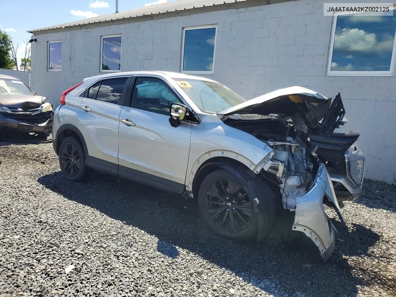 2019 Mitsubishi Eclipse Cross Le VIN: JA4AT4AA2KZ002125 Lot: 54550016