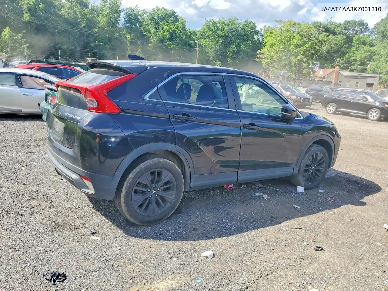 2019 Mitsubishi Eclipse Cross Le VIN: JA4AT4AA3KZ001310 Lot: 55008716