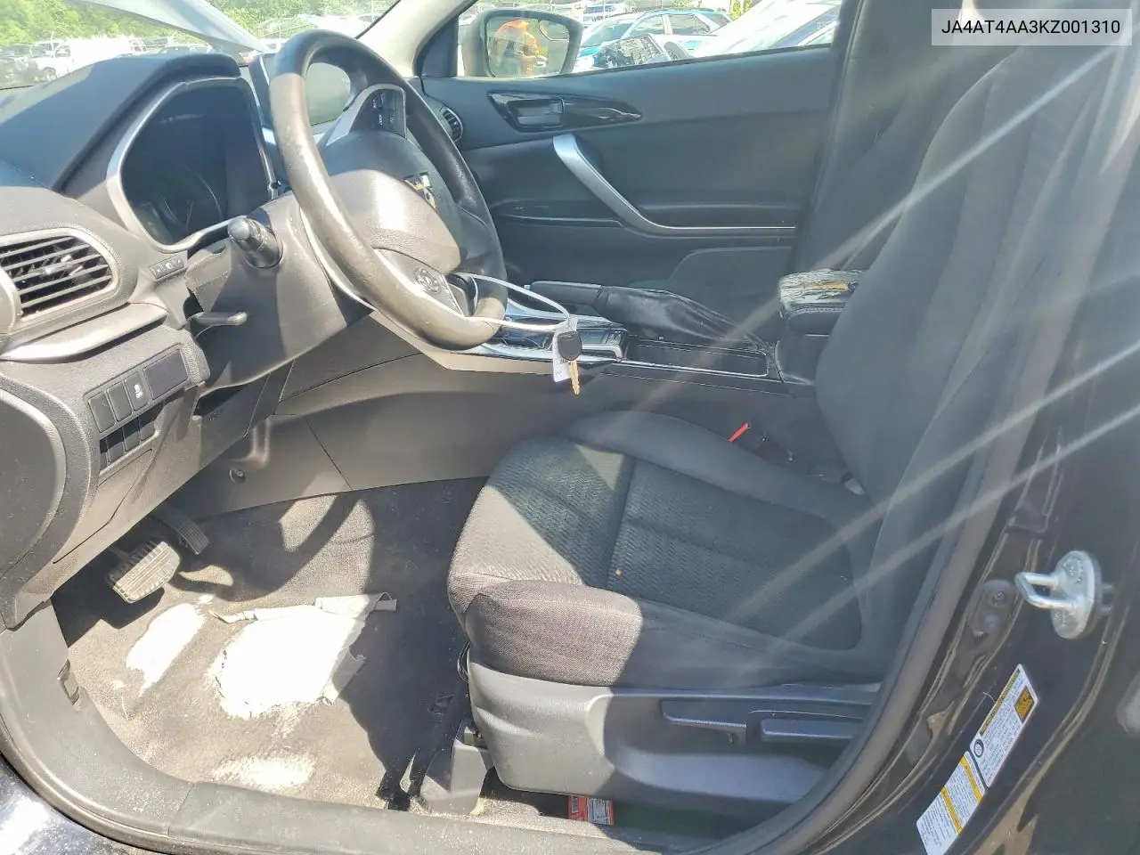 2019 Mitsubishi Eclipse Cross Le VIN: JA4AT4AA3KZ001310 Lot: 55008716