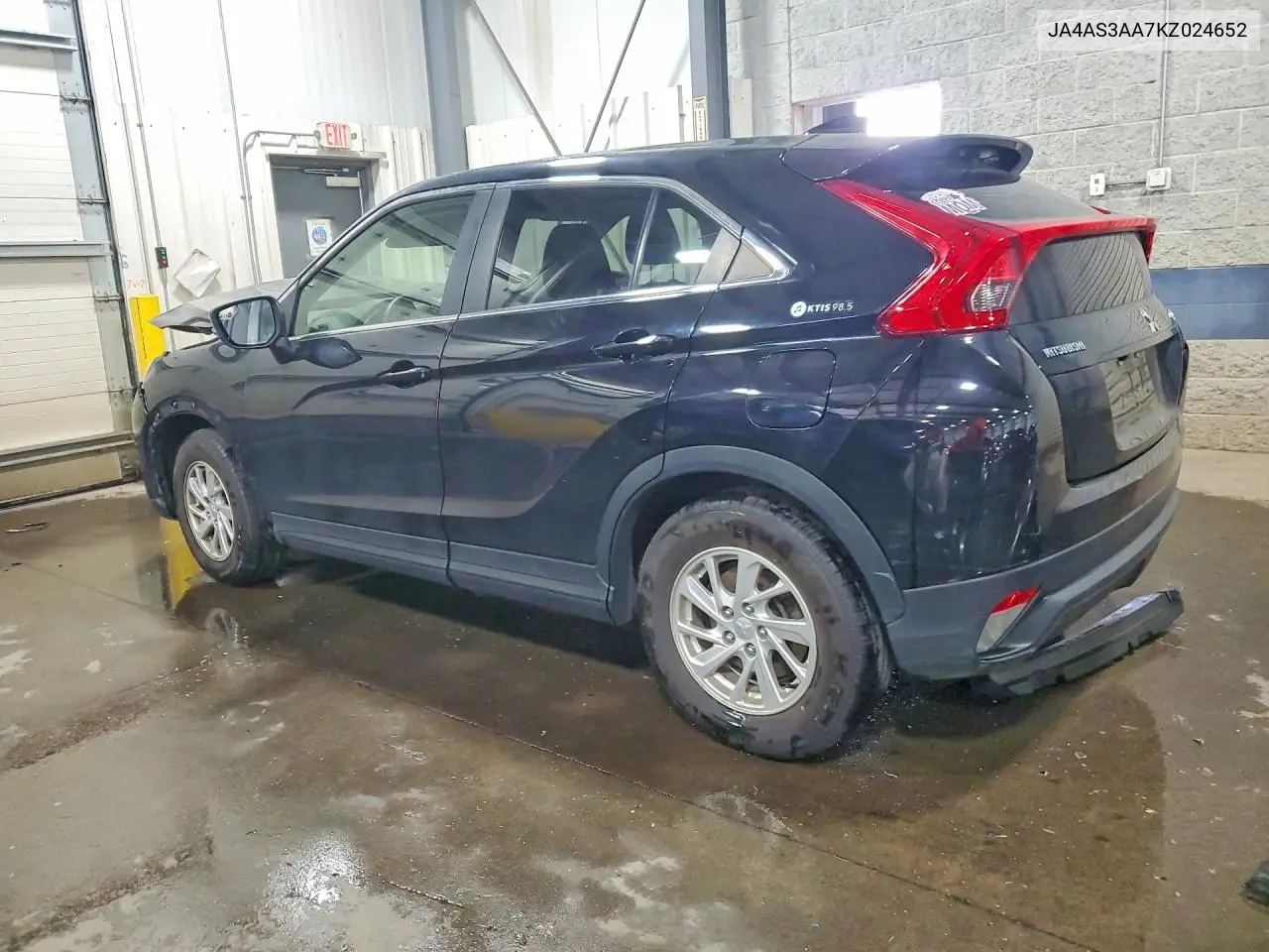 2019 Mitsubishi Eclipse Cross Es VIN: JA4AS3AA7KZ024652 Lot: 56276096