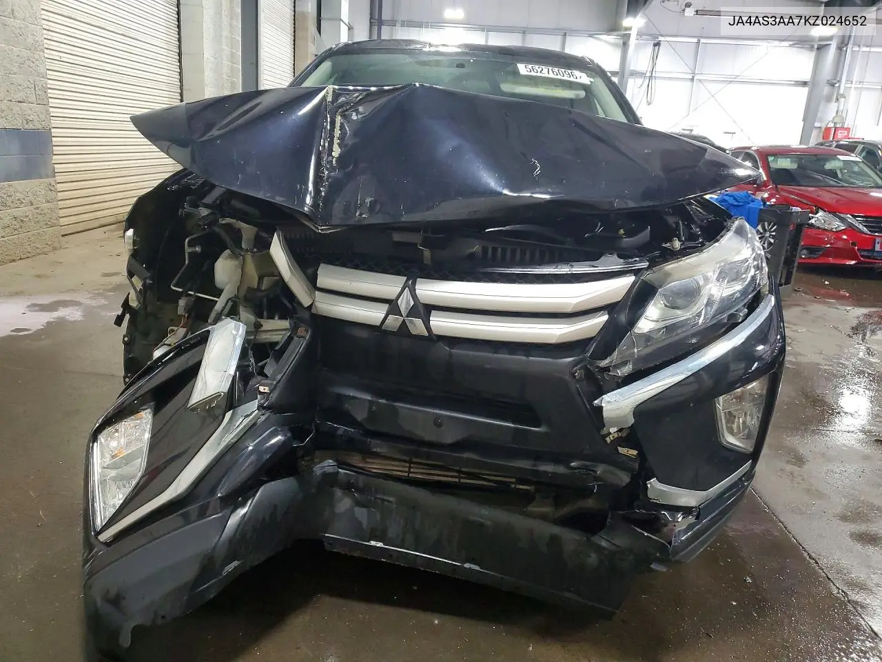 2019 Mitsubishi Eclipse Cross Es VIN: JA4AS3AA7KZ024652 Lot: 56276096