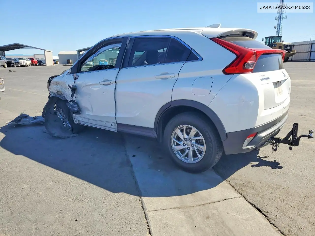 2019 Mitsubishi Eclipse Cross Es VIN: JA4AT3AAXKZ040583 Lot: 56736796