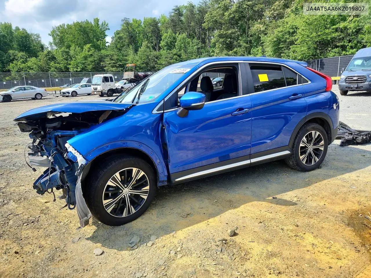 2019 Mitsubishi Eclipse Cross Se VIN: JA4AT5AA6KZ019807 Lot: 56771286