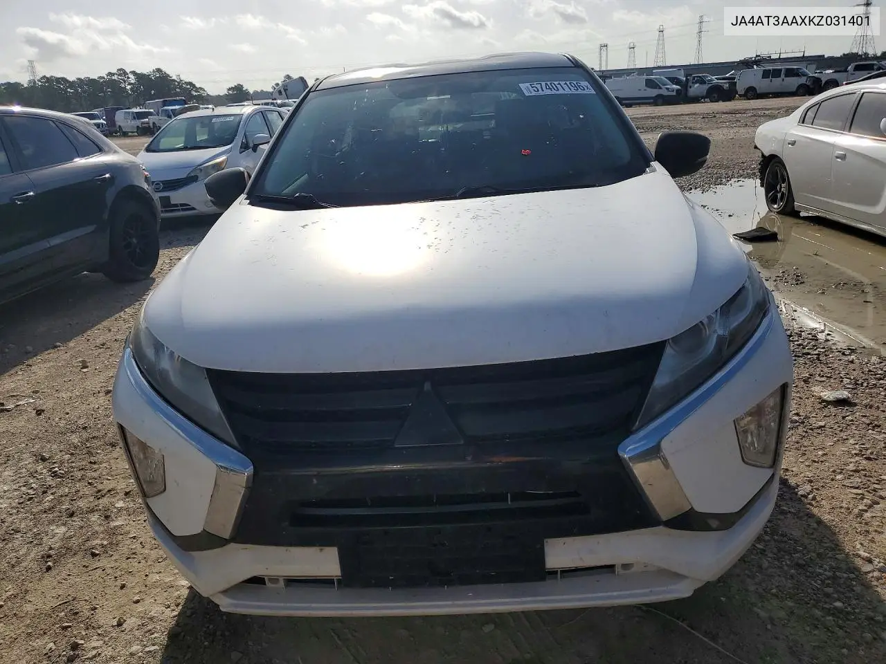 2019 Mitsubishi Eclipse Cross Es VIN: JA4AT3AAXKZ031401 Lot: 57401196