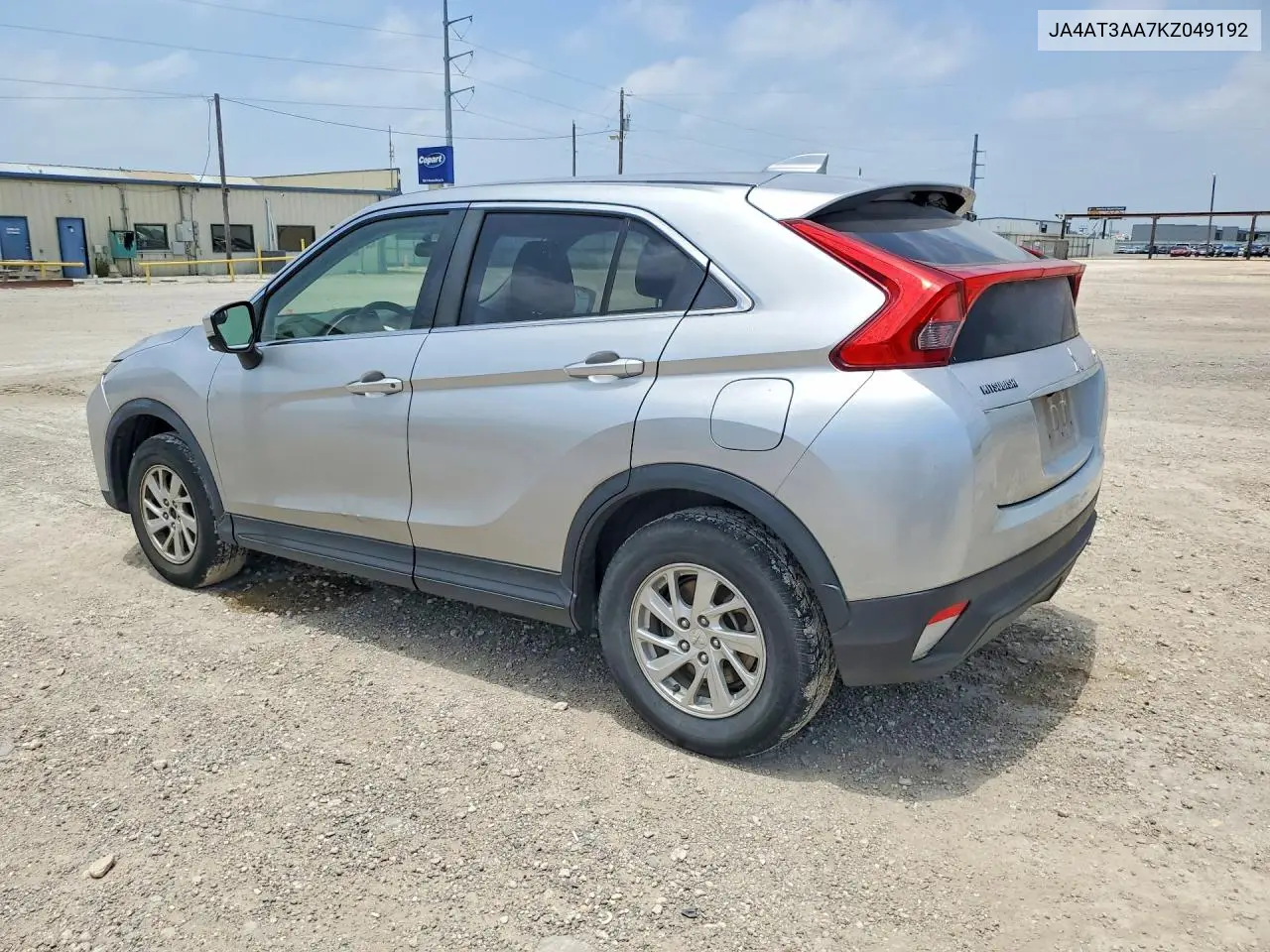 2019 Mitsubishi Eclipse Cross Es VIN: JA4AT3AA7KZ049192 Lot: 58061296